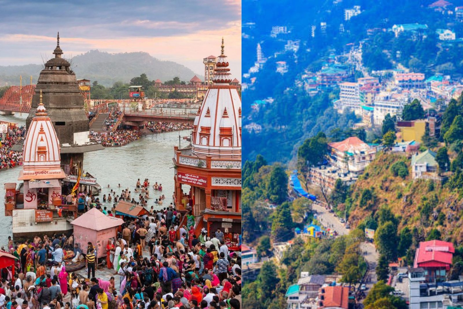 Ex Delhi Haridwar, Mussoorie with Rishikesh Tour Package