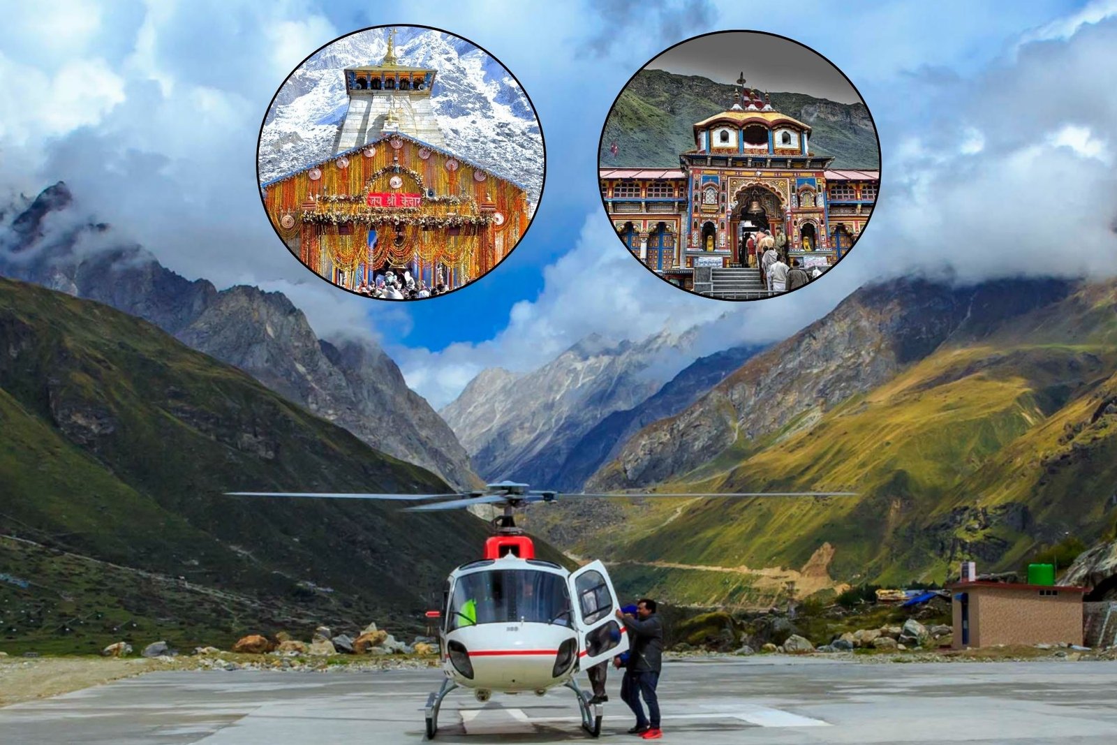 Badrinath Kedarnath Yatra (Kedarnath by Helicopter)