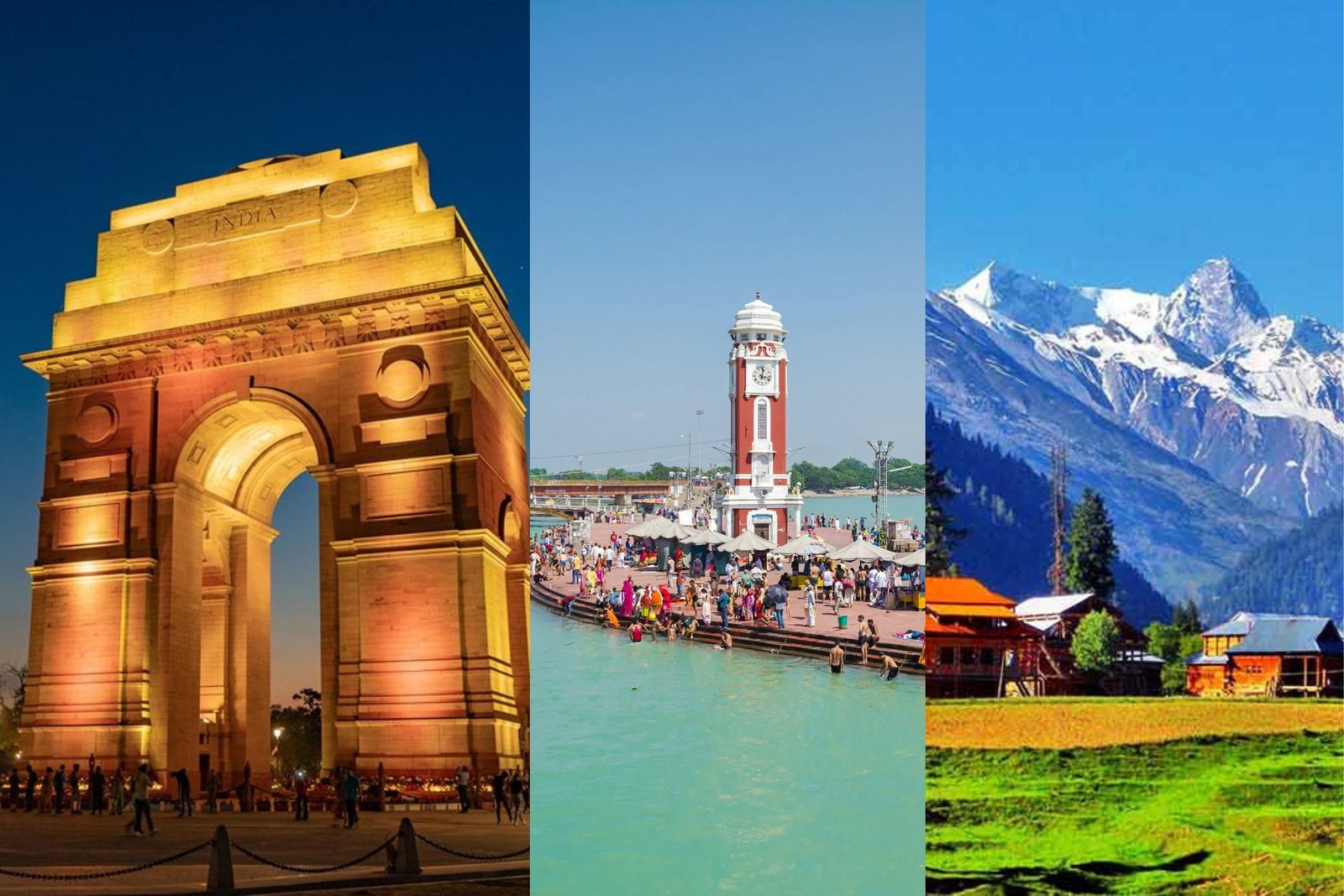 Delhi, Agra, Haridwar & Kashmir Tour 
