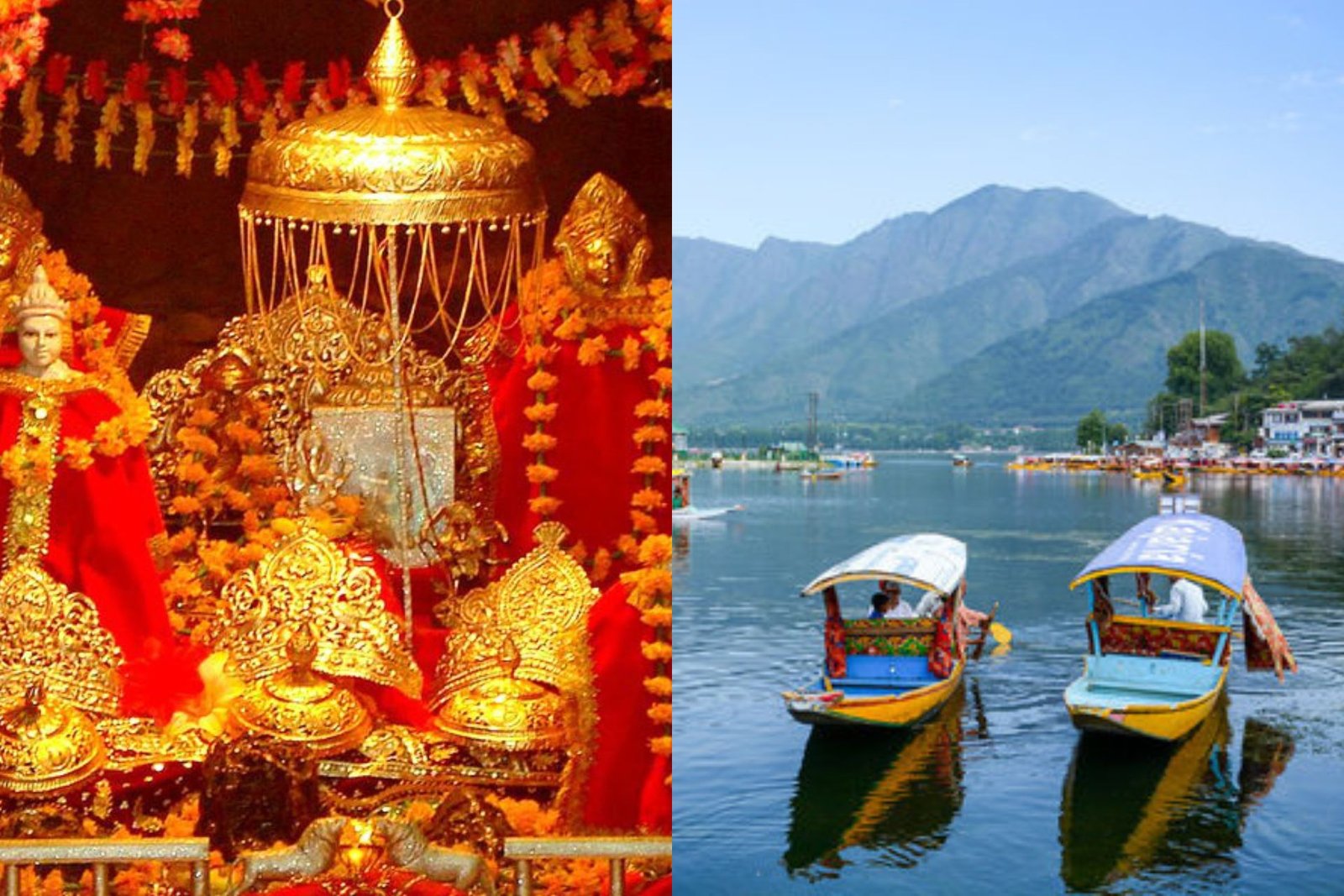 Maa Vaishno Devi Darshan & Shiv Kori with Kashmir Tour Package