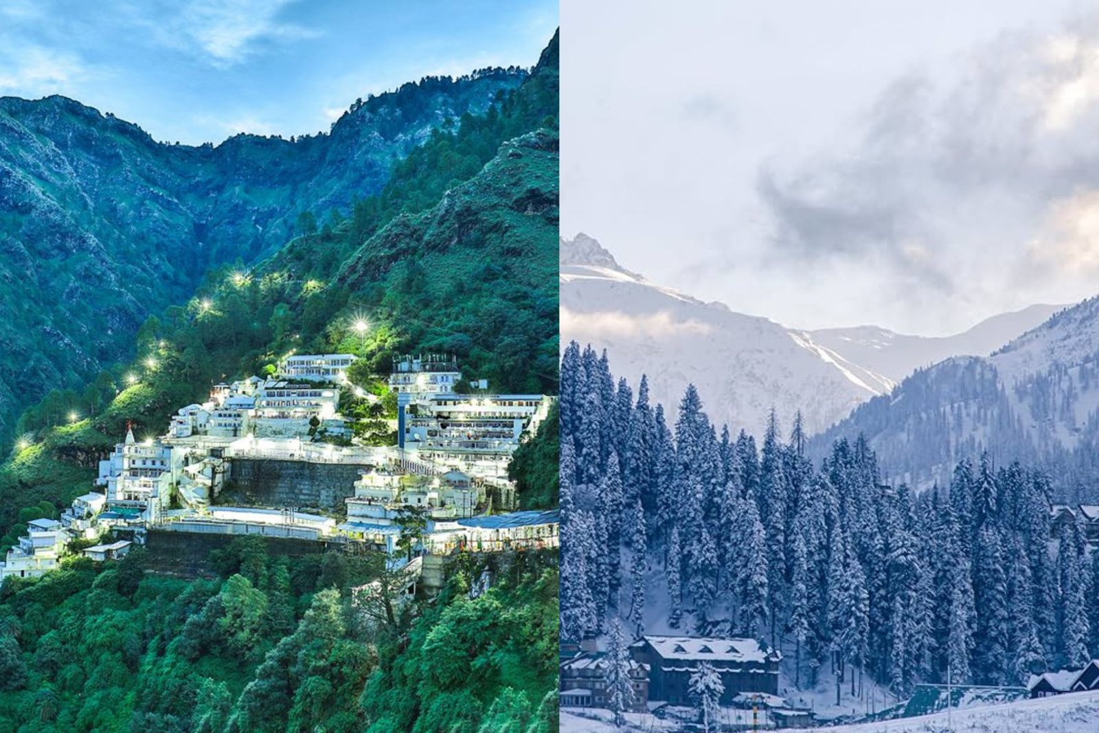 Maa Vaishno Devi Katra with Kashmir Tour Package
