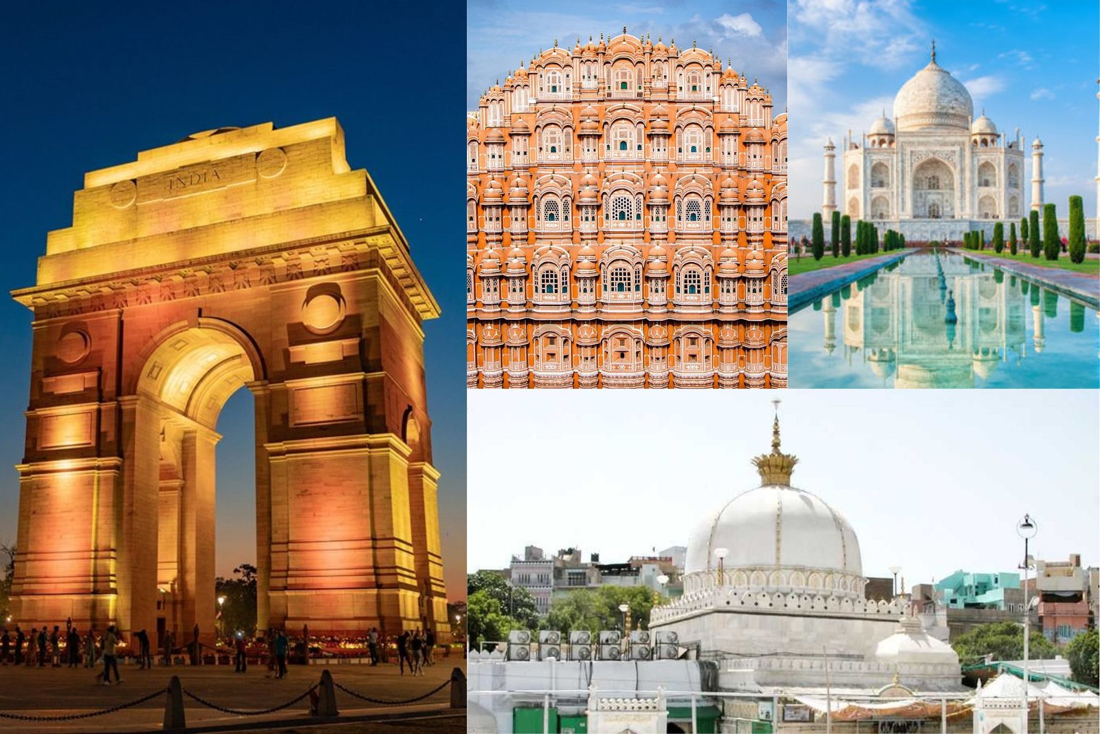 Golden Triangle with Ajmer Tour Package (12 Pax)