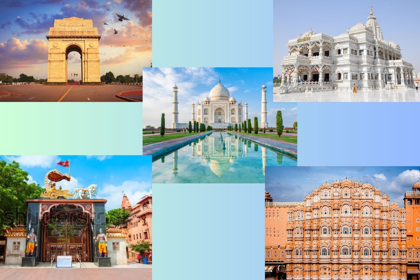 Golden Triangle Tour with Mathura Vrindavan 