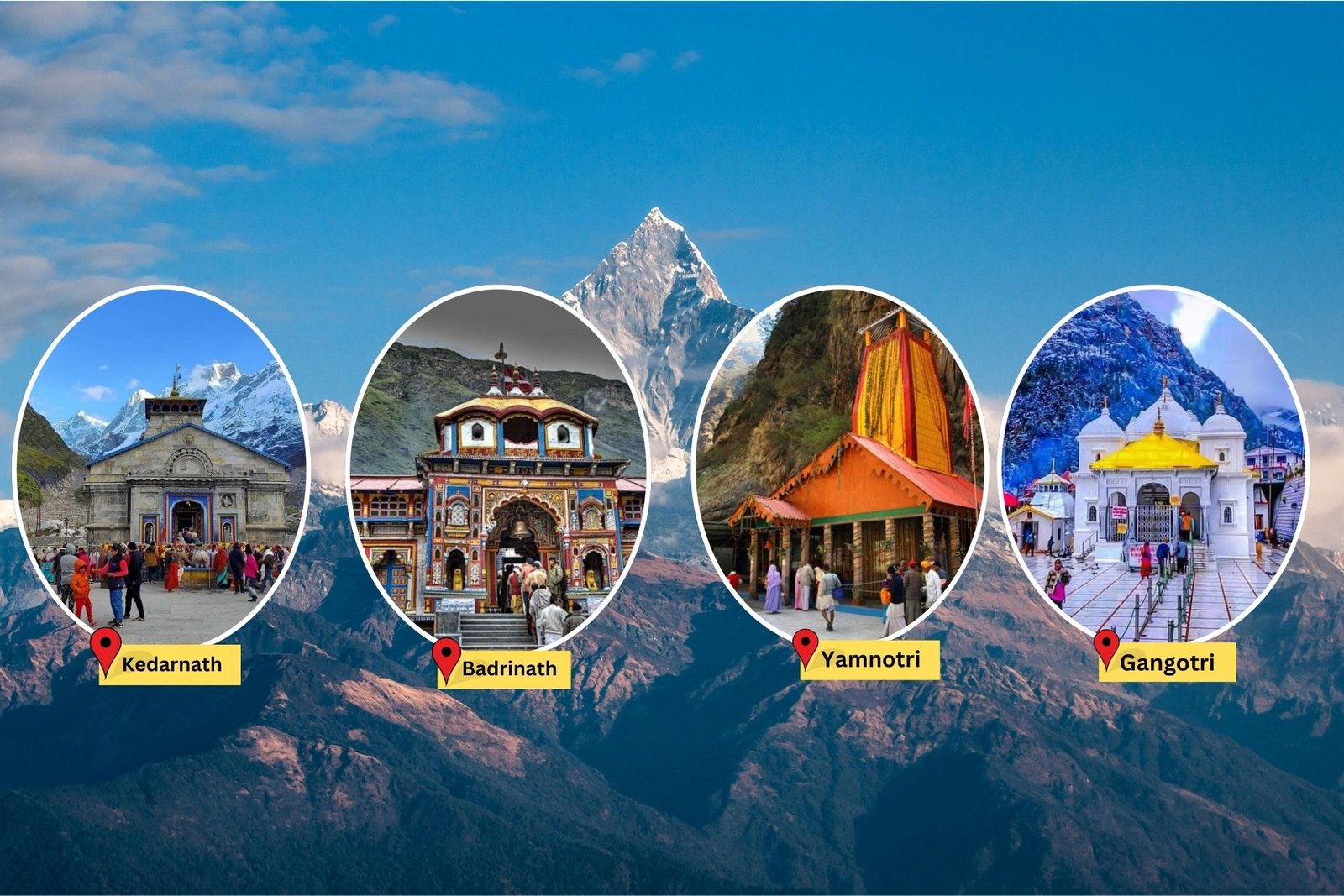 Ex-Delhi Chardham Yatra Uttarakhand by Road